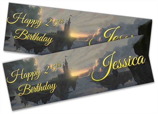 Personalised Birthday Banners Generic Design Children Kids Party Decoration 150