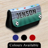 Personalised Pencil Case Football Girls Boys Stationary Kids School Bag 5