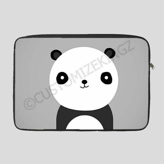 Hipster Panda Black And White Laptop Sleeve Tablet Bag Ultrabook Chromebook   