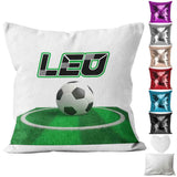 Personalised Cushion Football Sequin Cushion Pillow Printed Birthday Gift 13