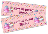 Personalised Birthday Banners Generic Design Children Kids Party Decoration 230