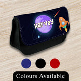 Personalised Pencil Case Space Girls Boys Stationary Kids School Bag 11