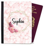 Personalised Floral Children Passport Cover Holder Any Name Holiday Accessory 18