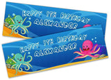 Personalised Birthday Banners Generic Design Children Kids Party Decoration 215