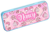 Personalised Any Name Generic Pencil Case Tin Children School Kids Stationary 14