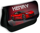 Personalised Pencil Case Cars Girls Boys Stationary Kids School Bag 2