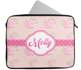 Personalised Any Name Patterned Design Laptop Case Sleeve Tablet Bag 25