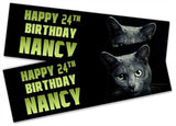 Personalised Birthday Banners Generic Design Children Kids Party Decoration 153