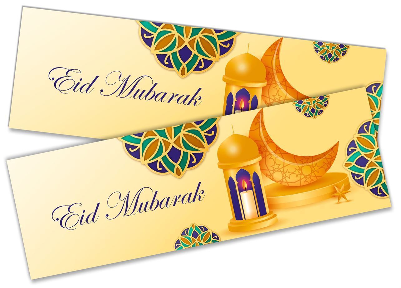 Eid Mubarak Banners Children Kids Adults Party Decoration idea 270