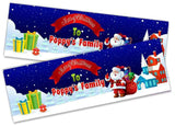 Personalised Banner Christmas Design Party Decoration 19