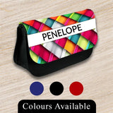 Personalised Pencil Case Generic Girls Boys Stationary Kids School Bag 37