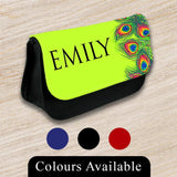 Personalised Pencil Case Generic Girls Boys Stationary Kids School Bag 24