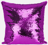 Personalised Butterfly Any Name Magic Reveal Pink Sequin Cushion Cover Gift 60