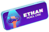 Personalised Any Name Gaming Pencil Case Tin Children School Kids Stationary 6