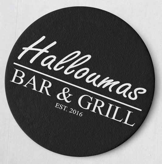 Personalised Any Name Bar Coaster Beer Home Pub Cafe Occasion Gift Idea 2