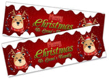 Personalised Banner Christmas Design Party Decoration 19