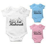 Personalised Eid Baby Vest Baby grow Little baby body suit 8