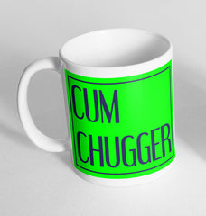 Cum Chugger Printed Cup Novelty Mug Funny Gift Coffee Tea Secret Santa