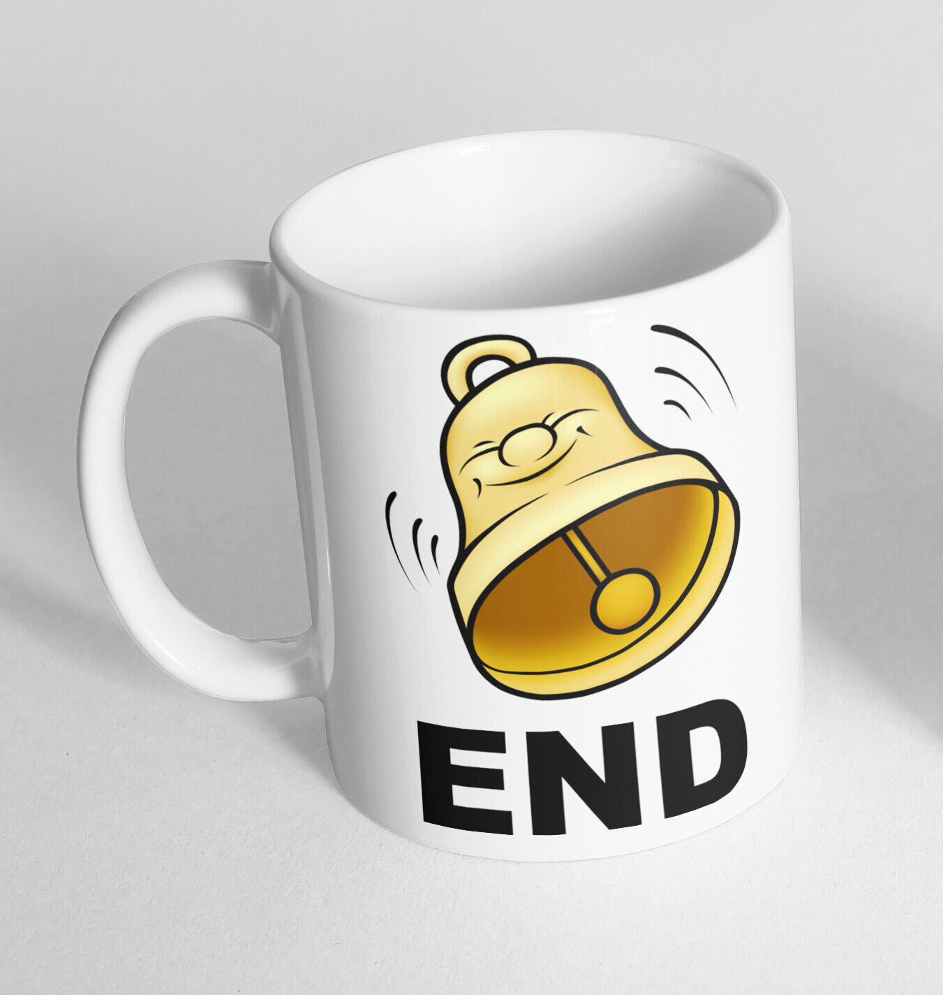 Bell End Design Printed Cup Ceramic Novelty Mug Funny Gift Coffee Tea