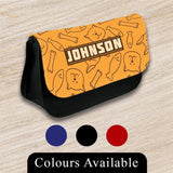 Personalised Pencil Case Generic Girls Boys Stationary Kids School Bag 54