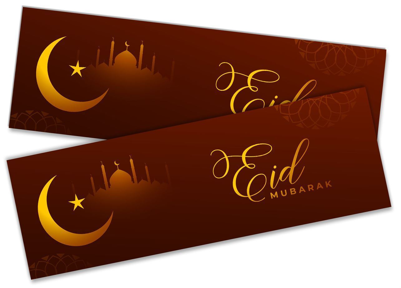 Eid Mubarak Banners Children Kids Adults Party Decoration idea 264