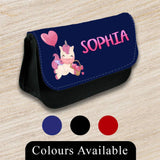 Personalised Pencil Case Animal Girls Boys Stationary Kids School Bag 15