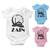 Personalised Eid Baby Vest Baby grow Little baby body suit 27