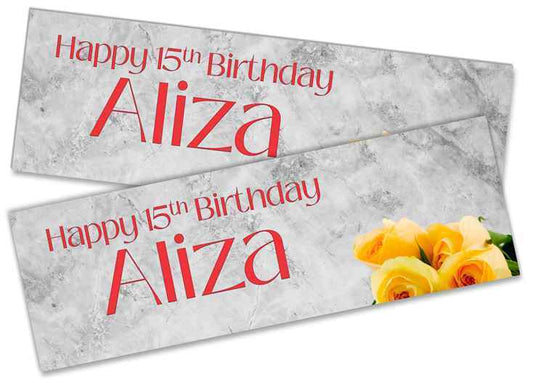 Personalised Birthday Banners Party Design Kids adult Party Decoration 173