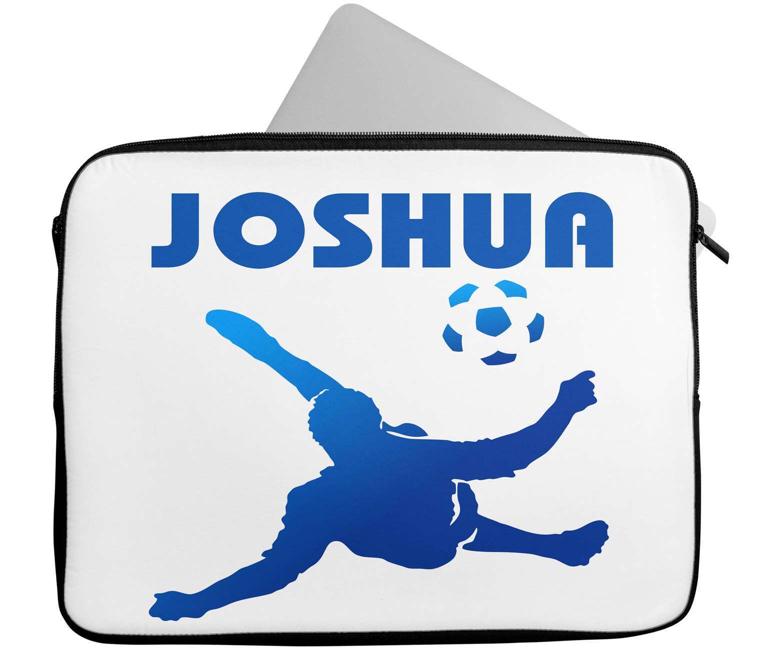 Personalised Any Name Football Design Laptop Case Sleeve Tablet Bag 23