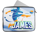 Personalised Any Name Football Design Laptop Case Sleeve Tablet Bag 21