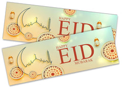 Eid Mubarak Banners Children Kids Adults Party Decoration idea 257