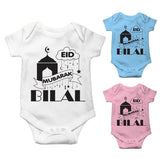 Personalised Eid Baby Vest Baby grow Little baby body suit 25