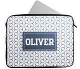 Personalised Any Name Abstract Design Laptop Case Sleeve Tablet Bag 83