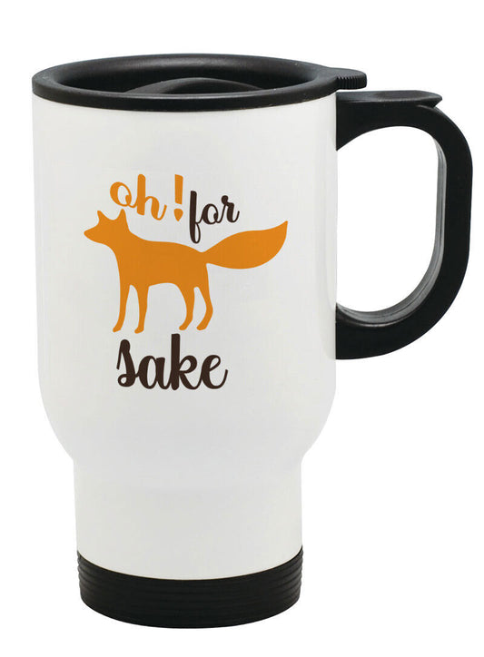 Fox Thermal Travel Mug Flask Coffee Tea Mug 14