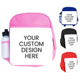 Personalised Kids Backpack Any Name Animal Design Boys Girls kid School Bag 36