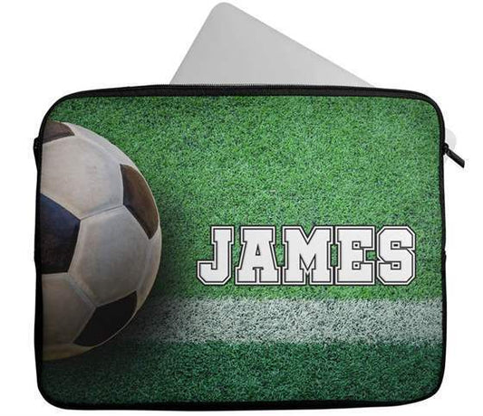 Personalised Any Name Football Design Laptop Case Sleeve Tablet Bag 8