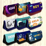 Personalised Pencil Case Generic Girls Boys Stationary Kids School Bag 44