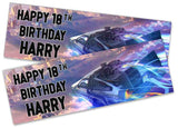 Personalised Birthday Banners Car Design Children Kids Party Decoration 175