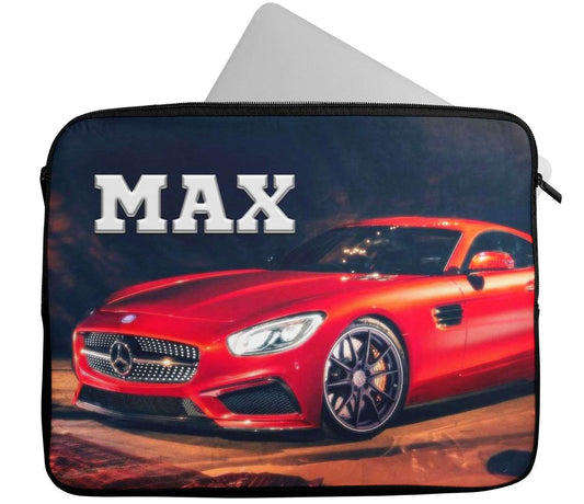 Personalised Any Name Car Design Laptop Case Sleeve Tablet Bag 20