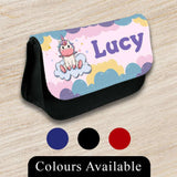 Personalised Pencil Case Unicorn Girls Boys Stationary Kids School Bag 7