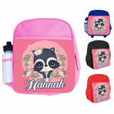 Personalised Kids Backpack Any Name Animal Design Boys Girls kid School Bag 20