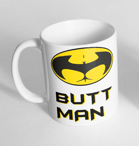 Butt Man Design Printed Cup Ceramic Novelty Mug Funny Gift Coffee Tea