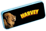 Personalised Any Name Animal Pencil Case Tin Children School Kids Stationary 4