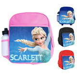 Personalised Kids Backpack Any Name Princess Design Boys Girls kid School Bag 64