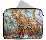 Personalised Any Name Animal Design Laptop Case Sleeve Tablet Bag 76