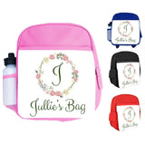 Personalised Kids Backpack Any Name Generic Design Boys Girls kid School Bag 55