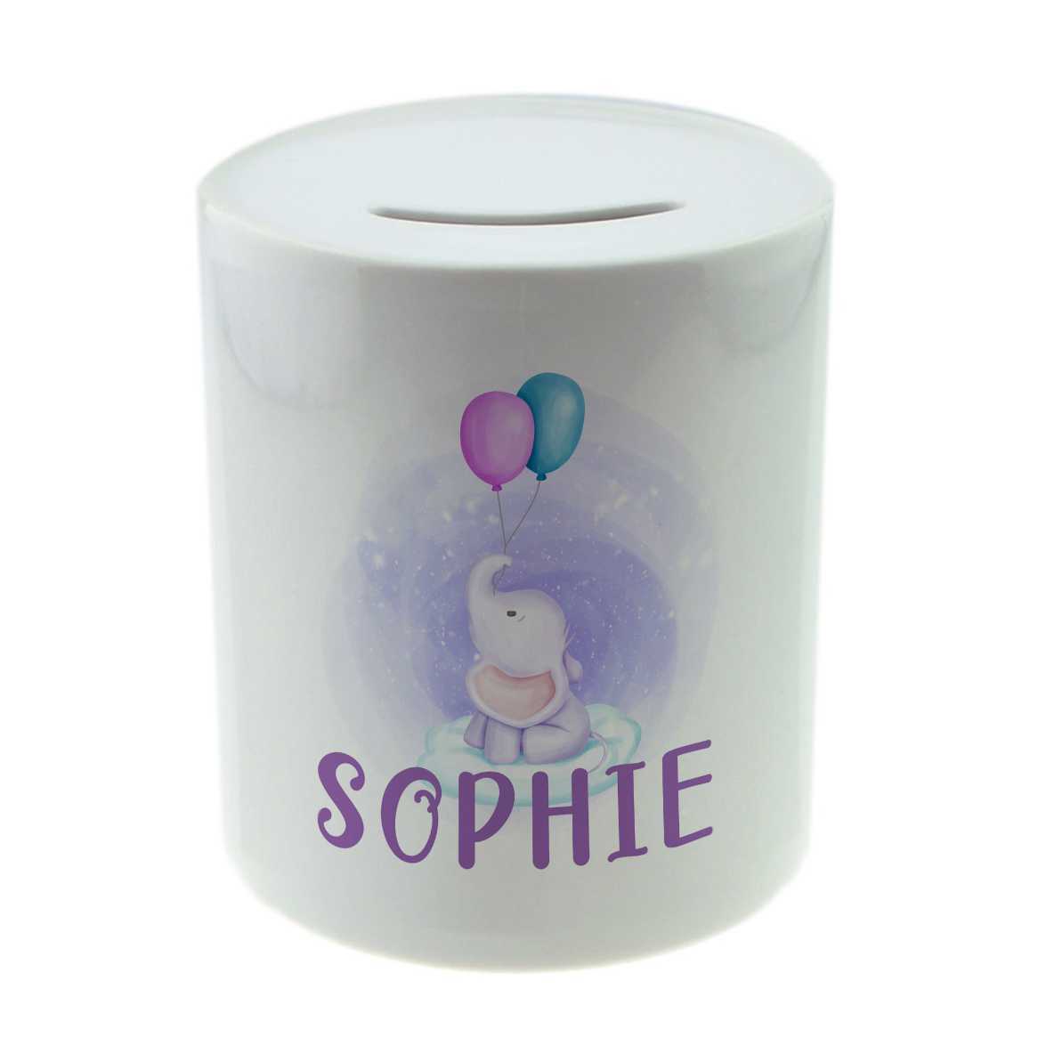 Personalised Any Name Savings Children Money Box Printed Gift 150