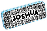 Personalised Any Name Generic Pencil Case Tin Children School Kids Stationary 14