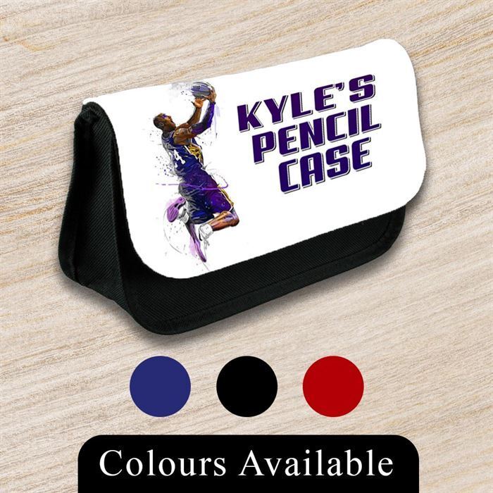 Personalised Pencil Case Generic Girls Boys Stationary Kids School Bag 27