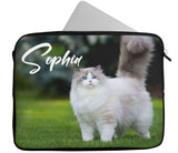 Personalised Any Name Animal Design Laptop Case Sleeve Tablet Bag 59